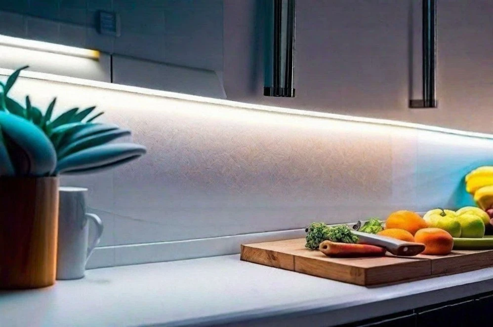 led debajo armario cocina